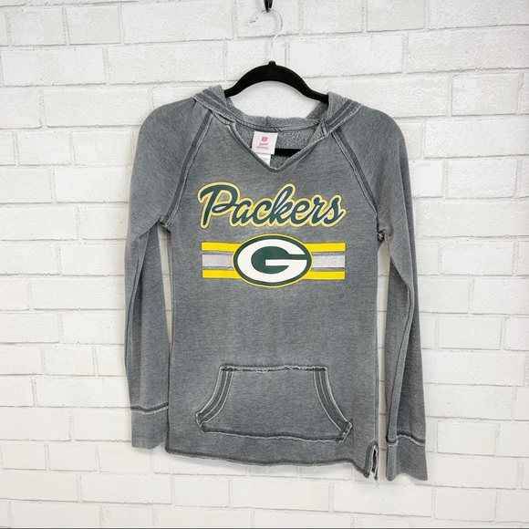 NFL Tops - NFL "Worn In" Distressed Packers Sweatshirt (S23)